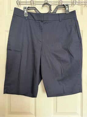 Ann Taylor Curvy Fit Women's Navy Shorts